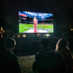 LED Trailer for National Championship game